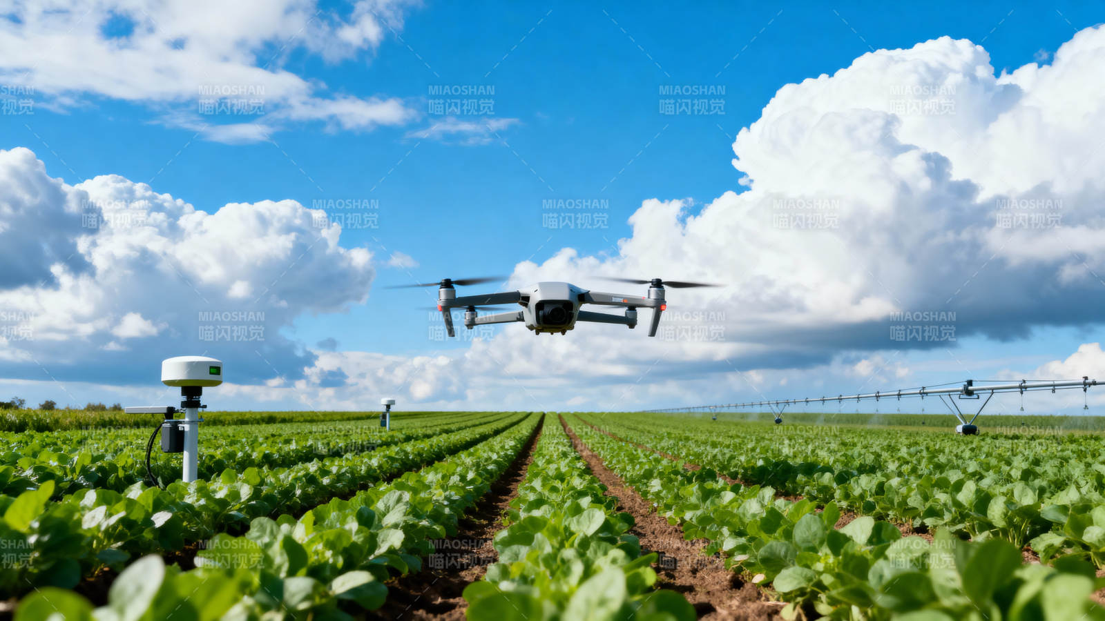 无人机农田巡检图片
