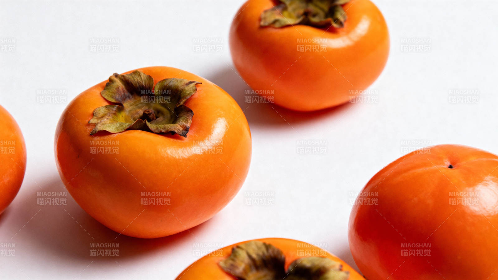 柿子静物图图片