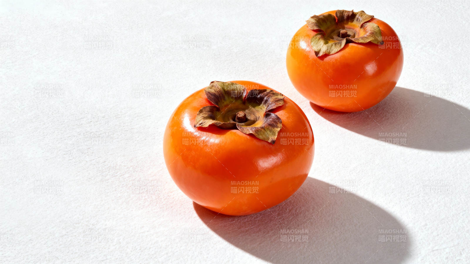 柿子静物图图片