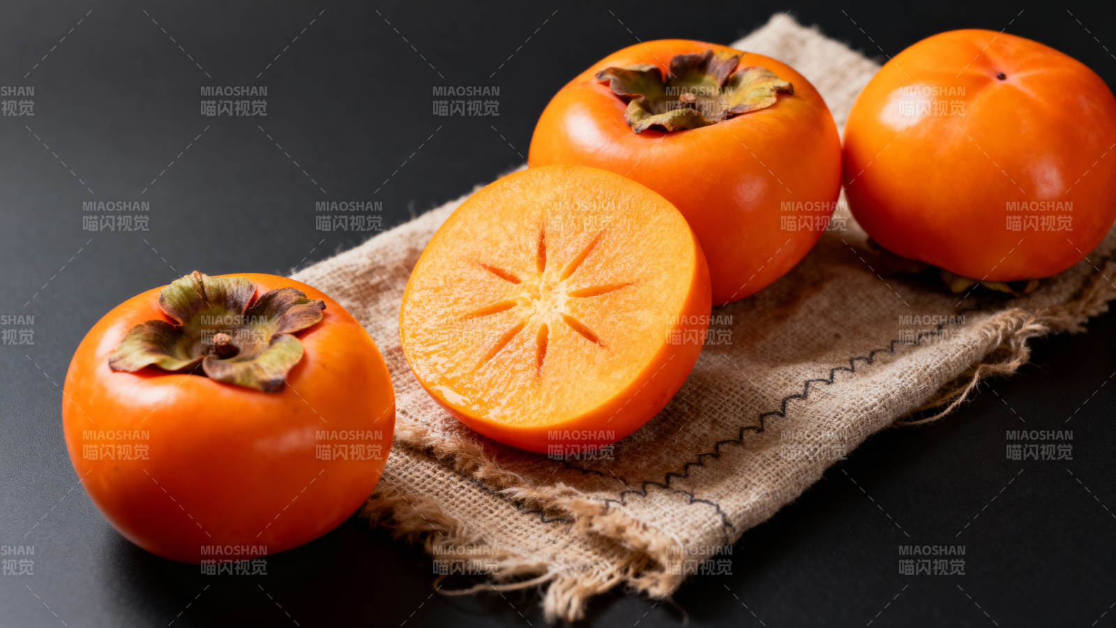 柿子切开显星形图片