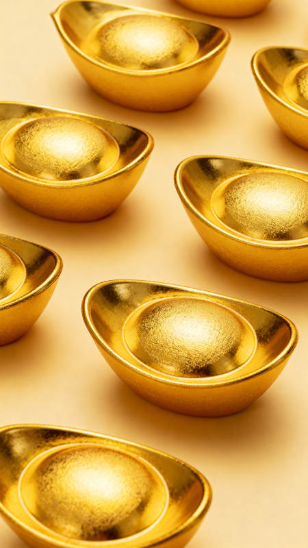 金元宝排列图图片