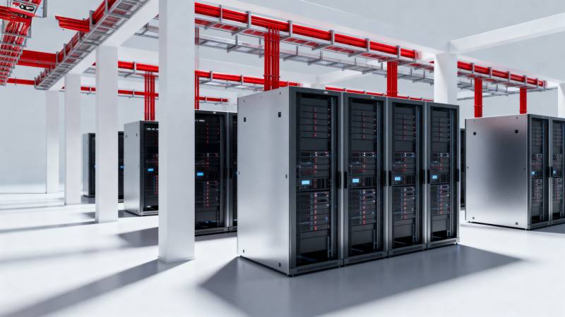 数据中心机房图片