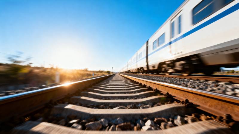 疾驰的列车图片