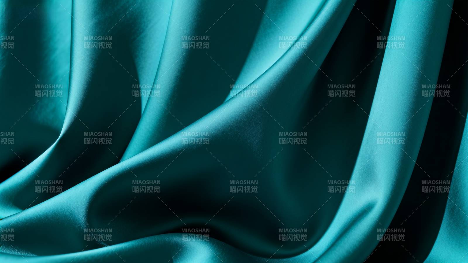 碧绿绸缎柔光图片