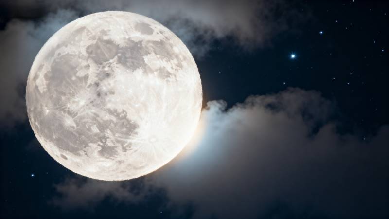 明月照云夜图片