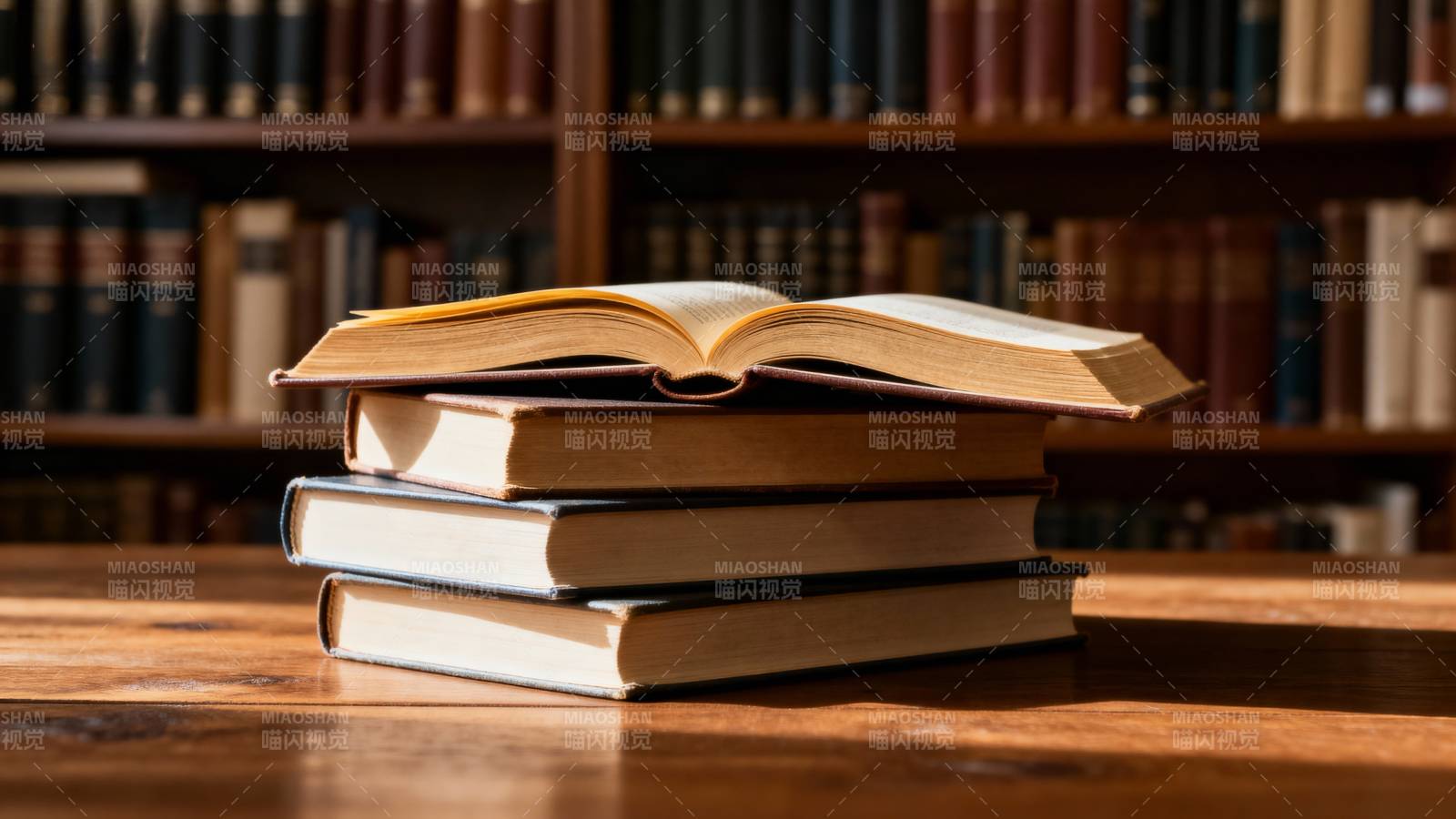 书堆静读时光图片