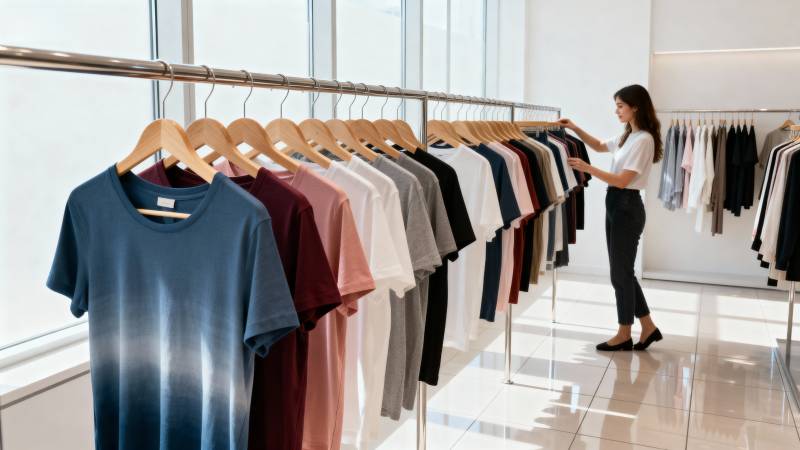 时尚衣架陈列展示图片