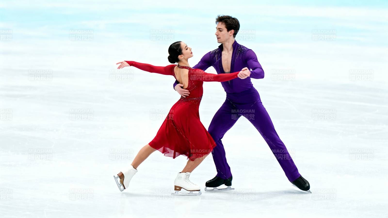 冰上双人舞图片