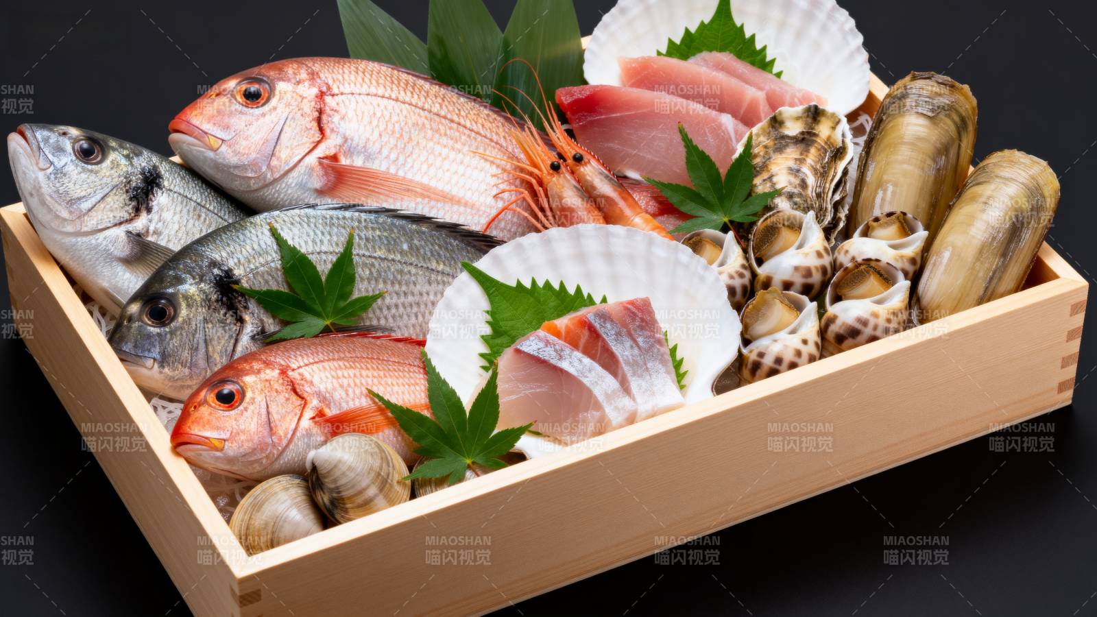 海鲜拼盘盛宴图片