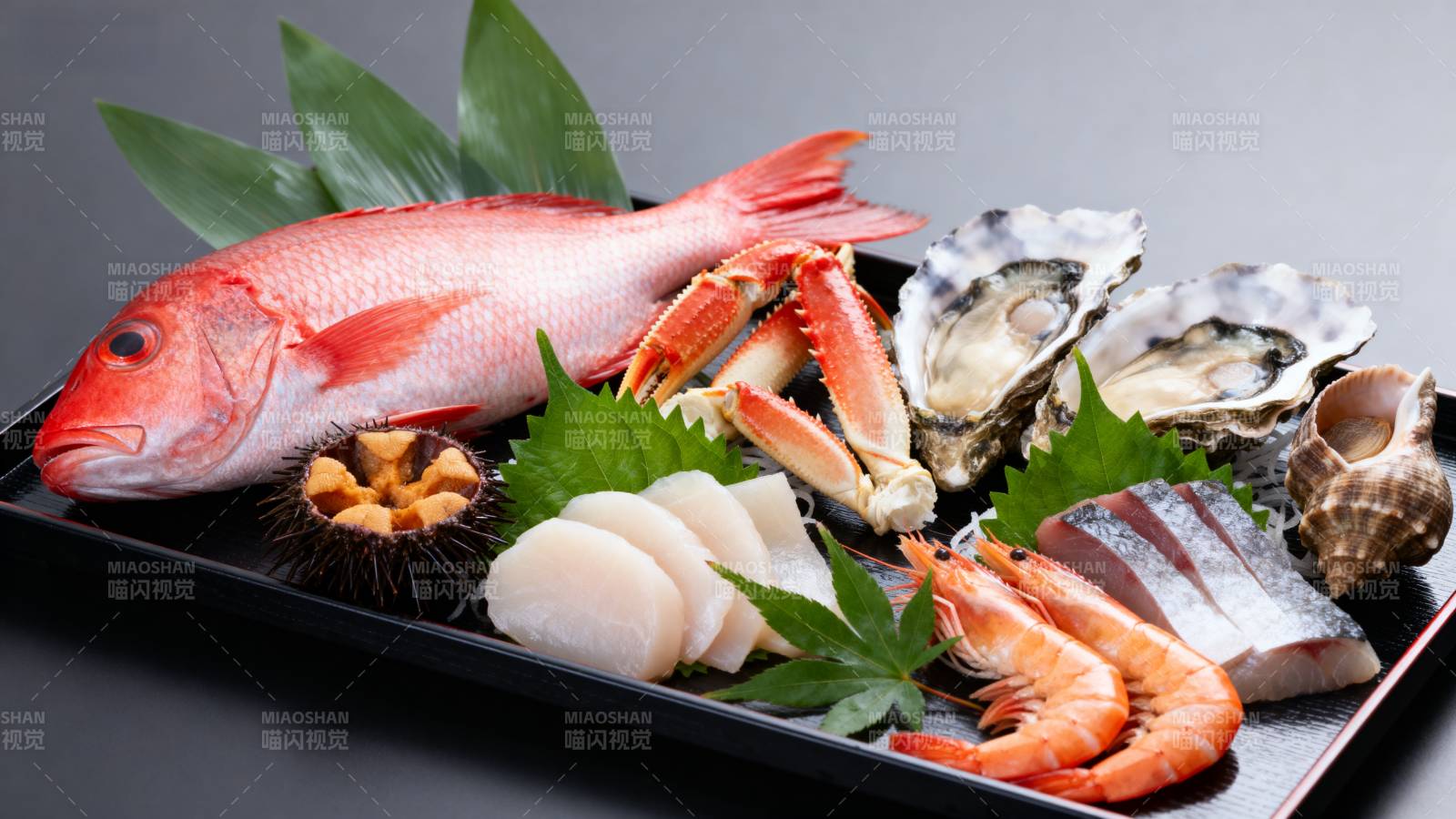 海鲜拼盘盛宴图片