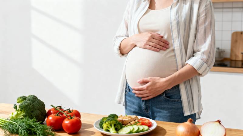 孕期健康饮食图片