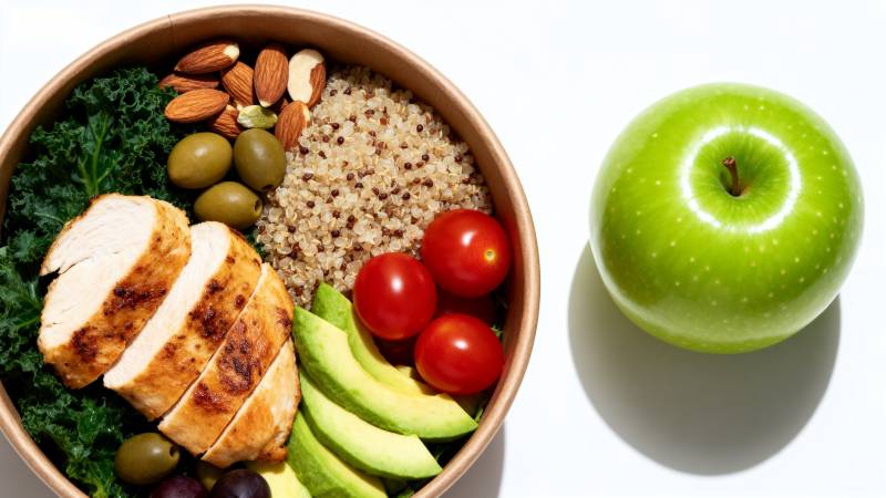 健康饮食搭配图片