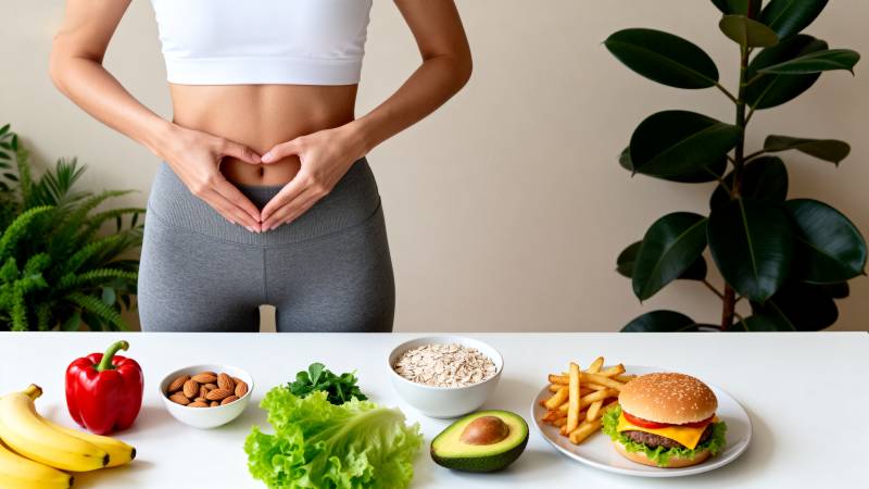 健康饮食选择图片