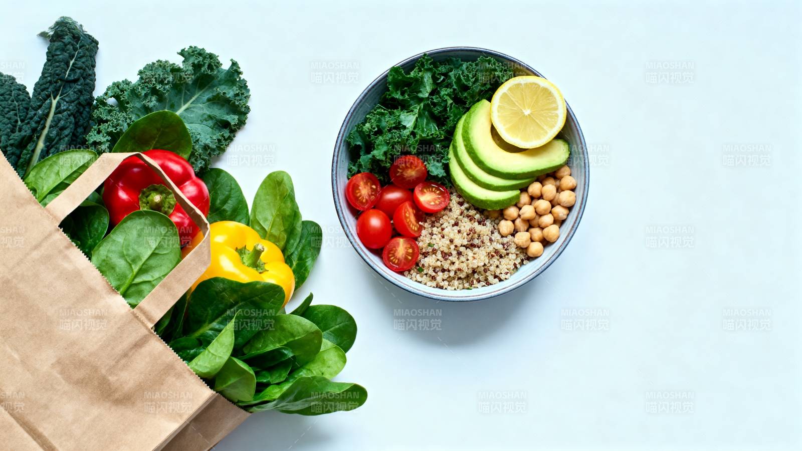 健康食材搭配图片