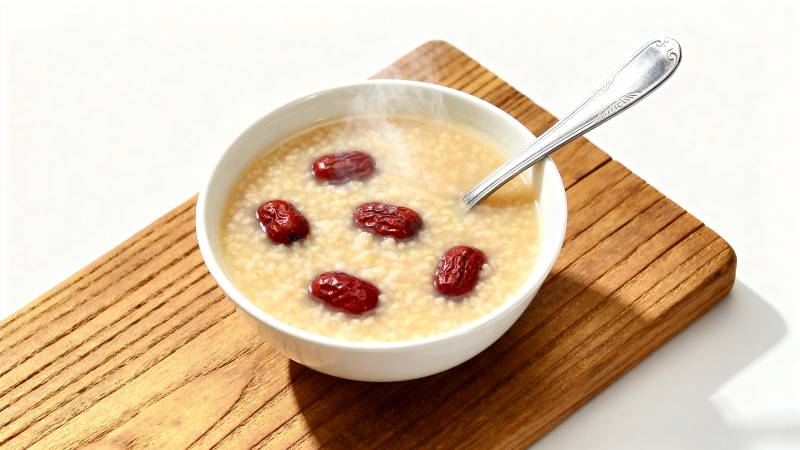 红枣燕麦粥图片