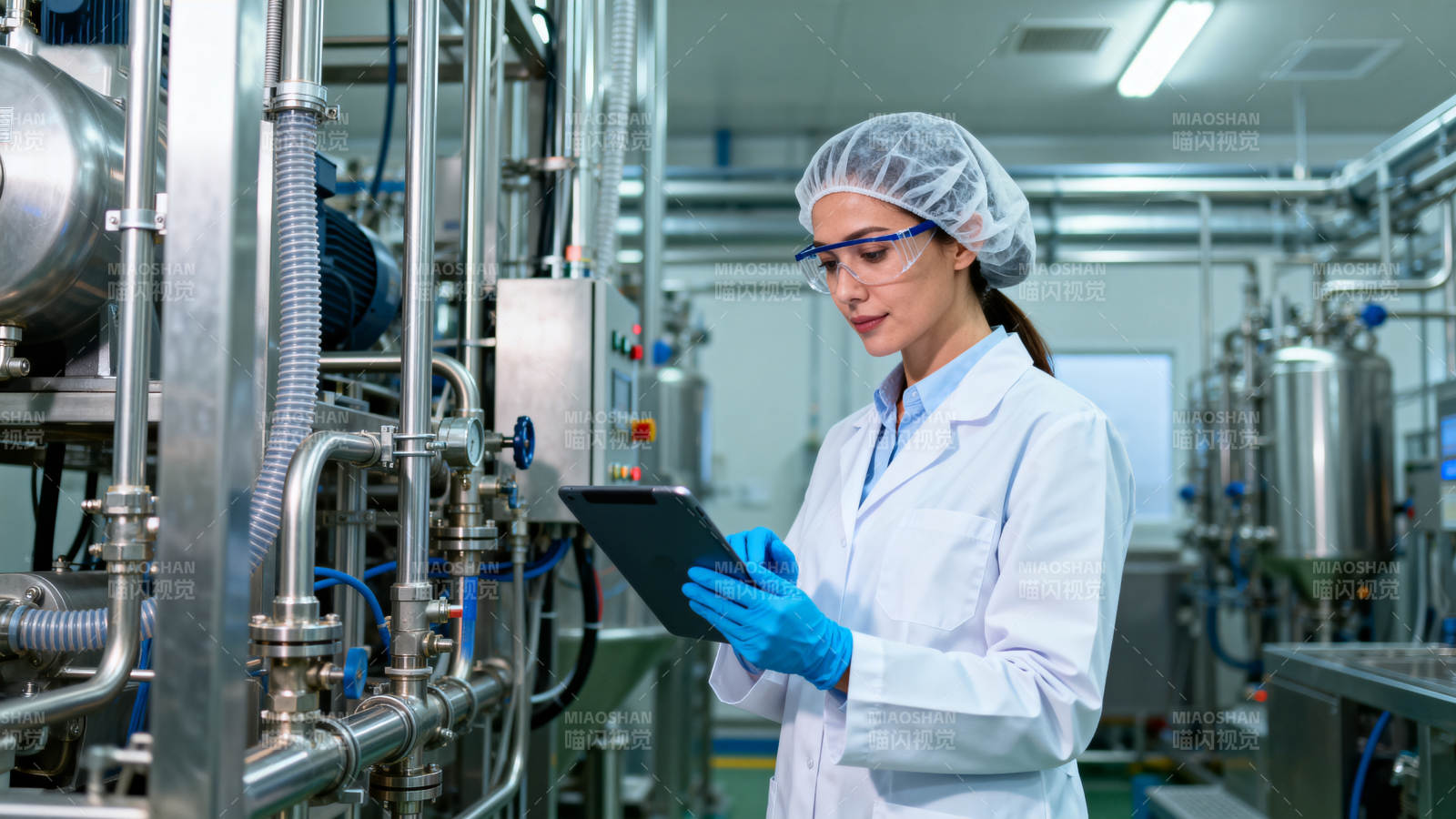 实验室科研人员工作图片