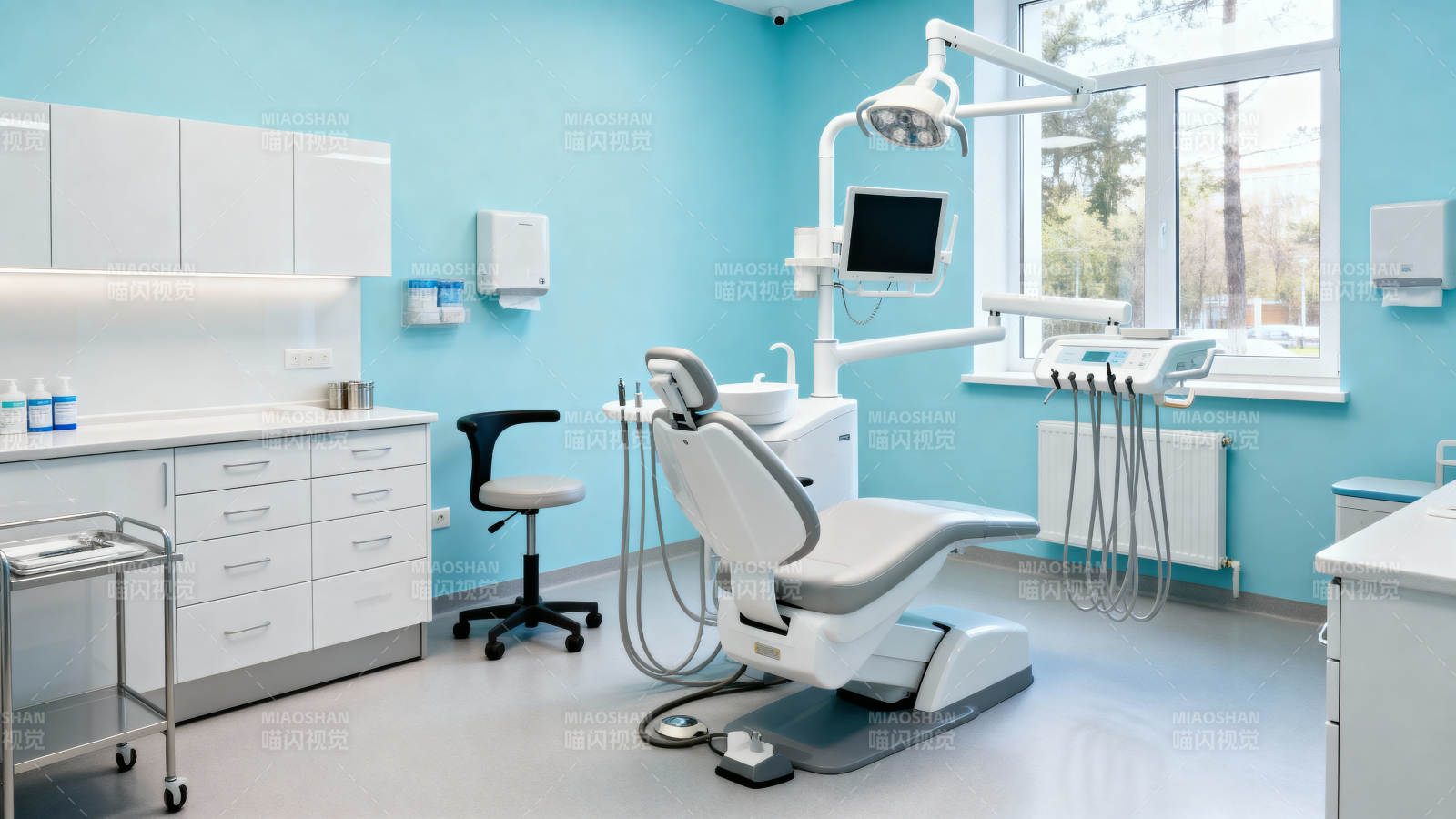 现代牙科诊疗室图片