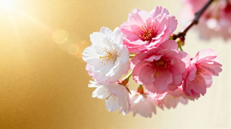 樱花绽放春光美图片