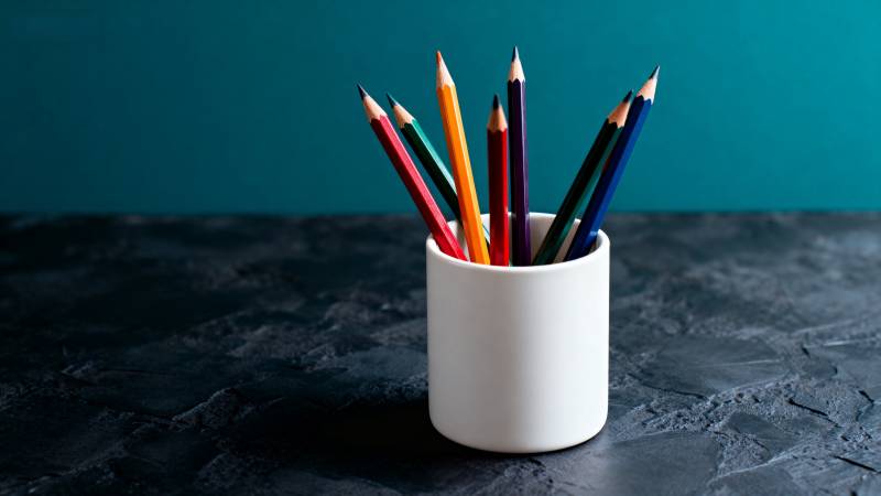 彩铅静物图图片