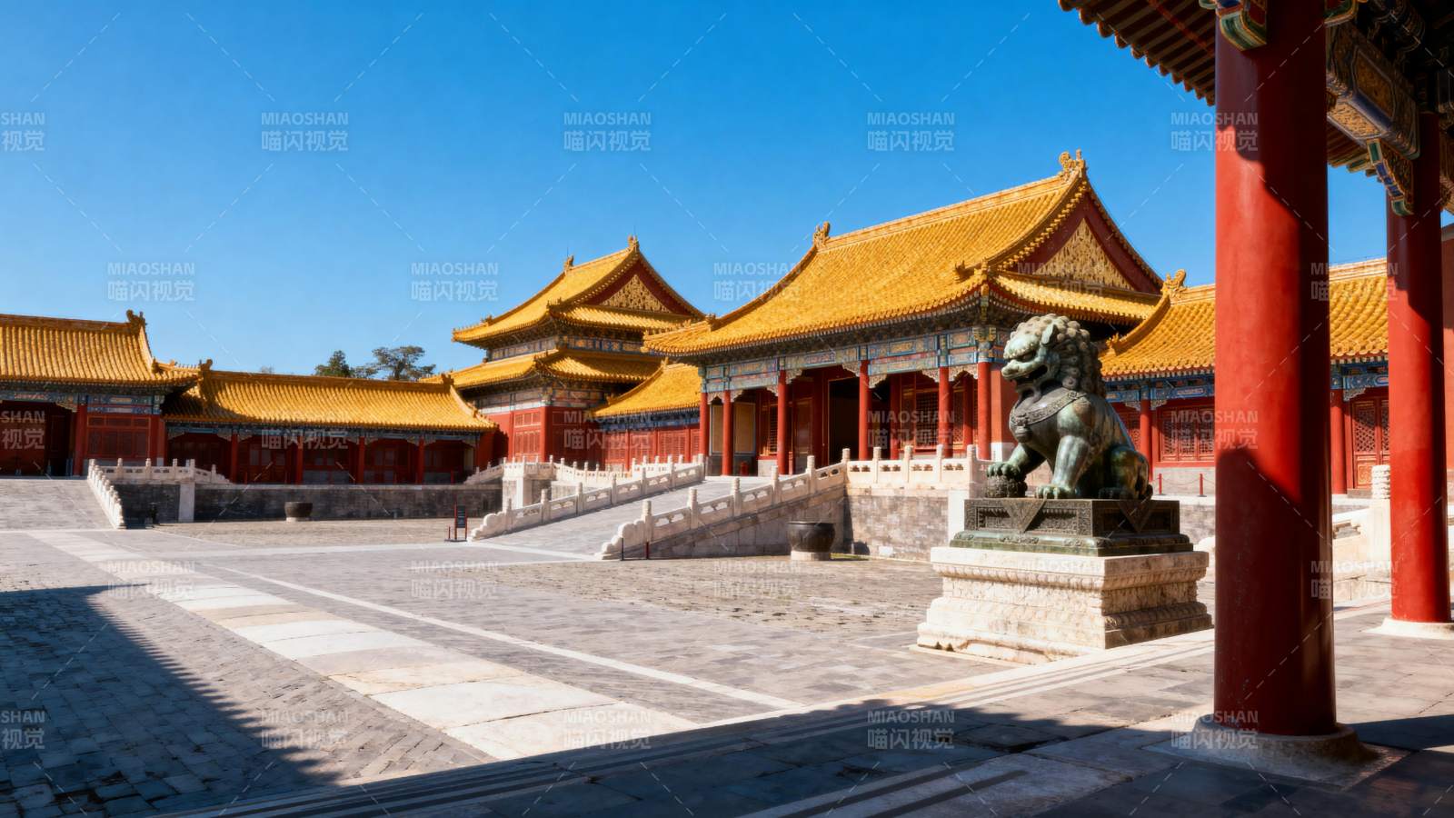 故宫庭院风光图片