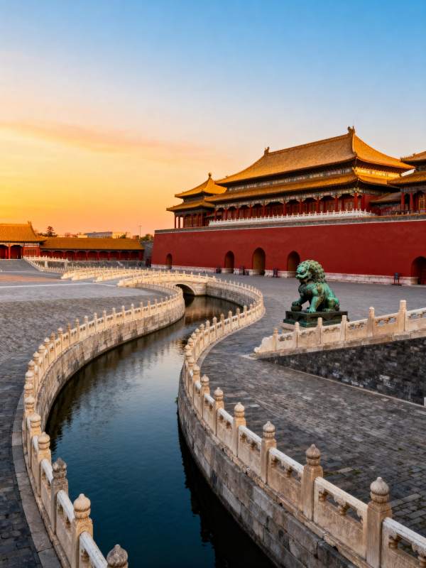 故宫金碧辉煌图片