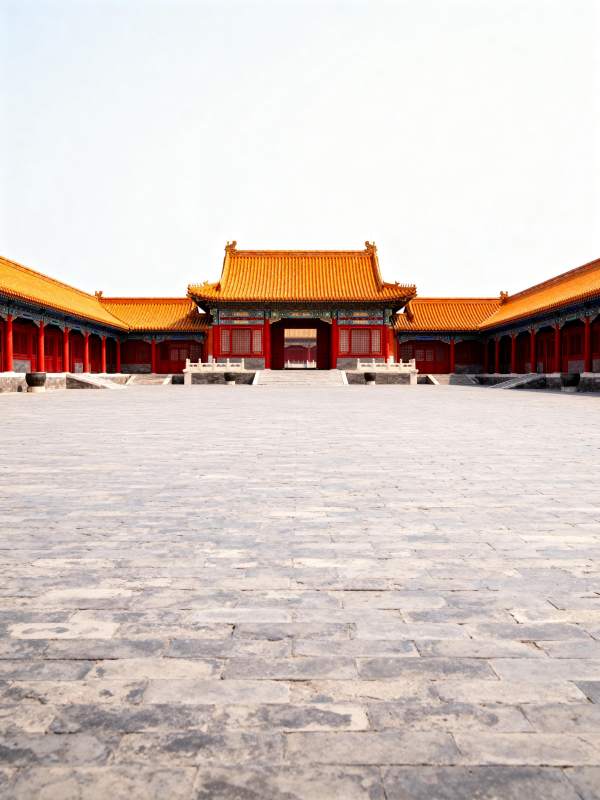 故宫庭院风光图片