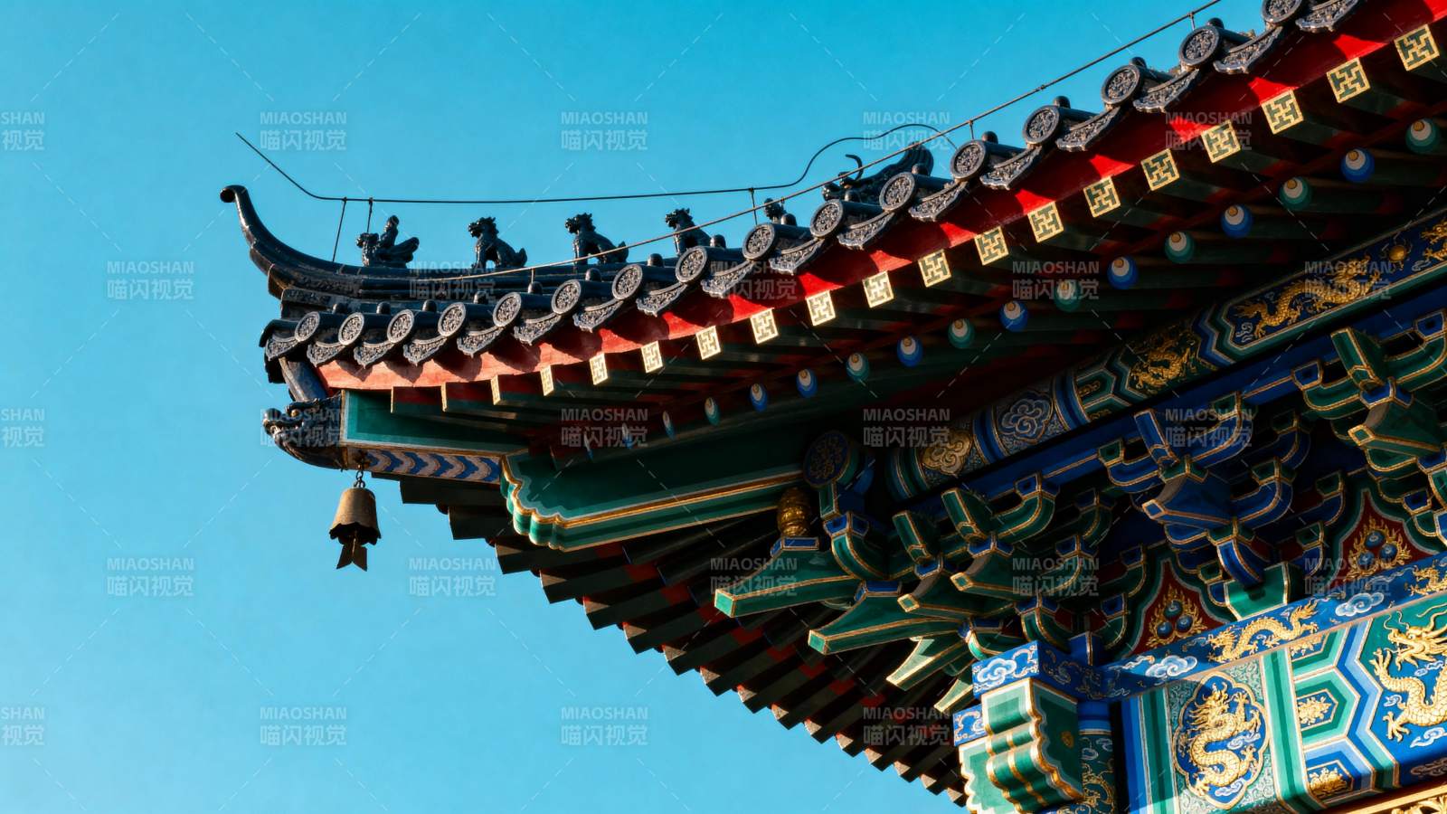 古建筑飞檐翘角图片