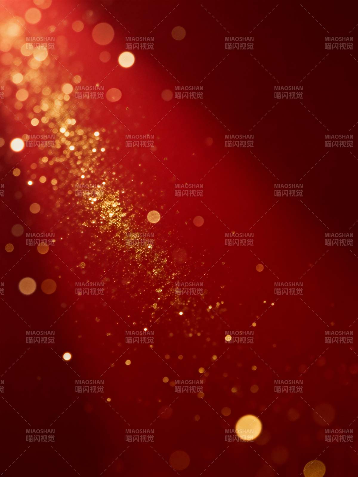 璀璨金光红背景图片