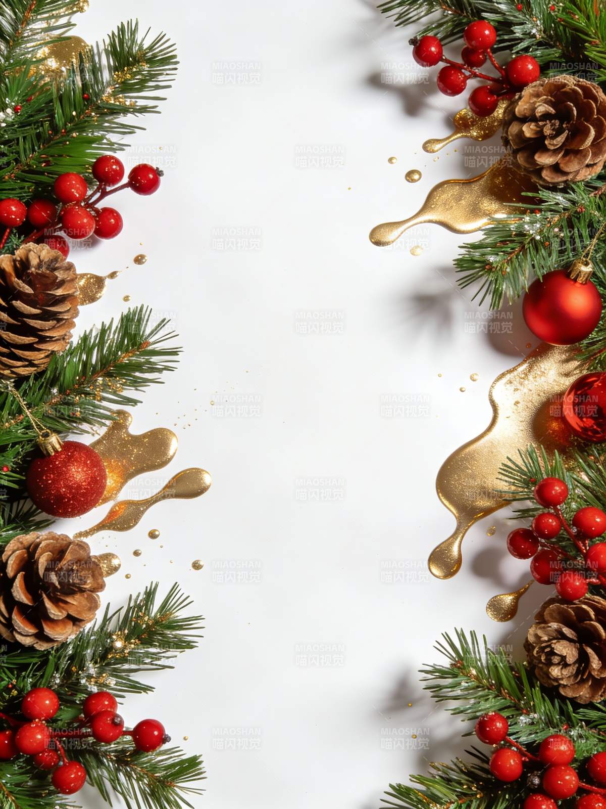 圣诞装饰边框图片