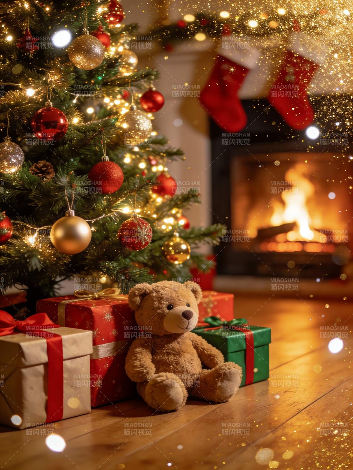 圣诞温馨夜图片