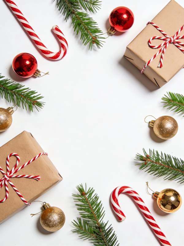 圣诞装饰贺卡图片