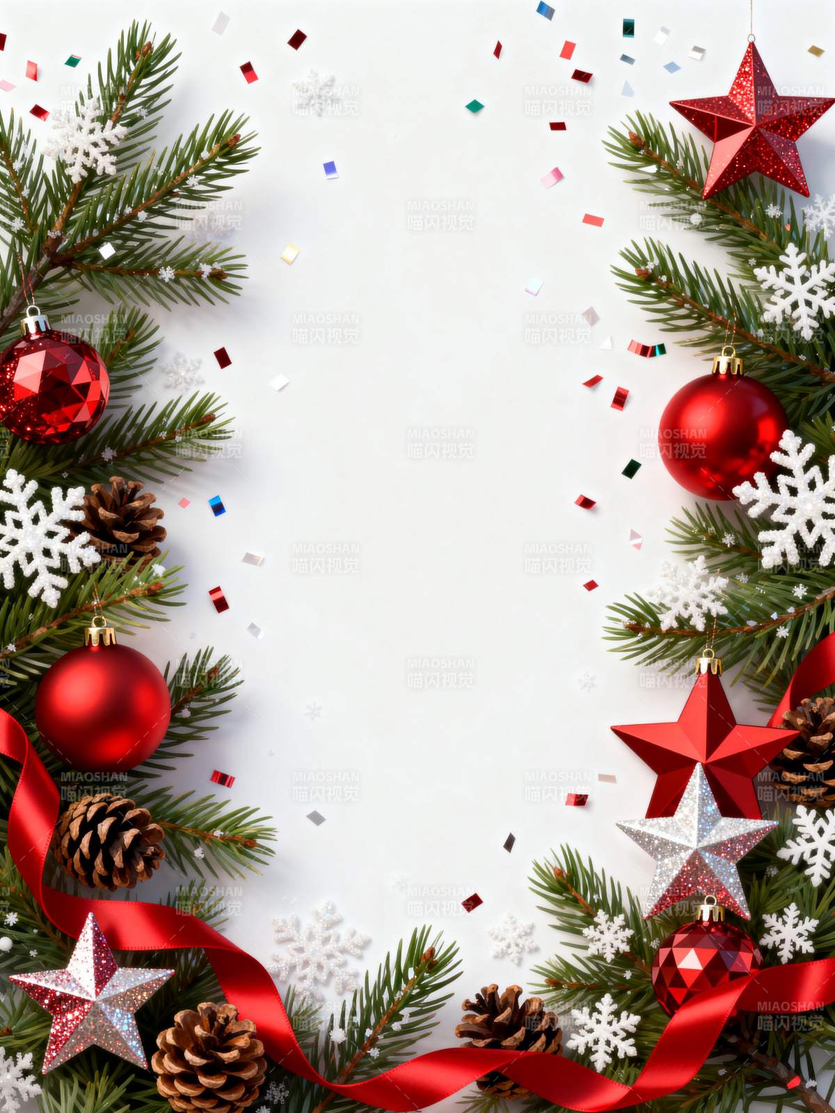 圣诞装饰边框图片