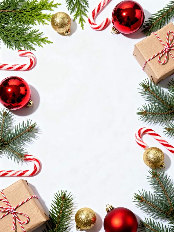 圣诞装饰边框图片