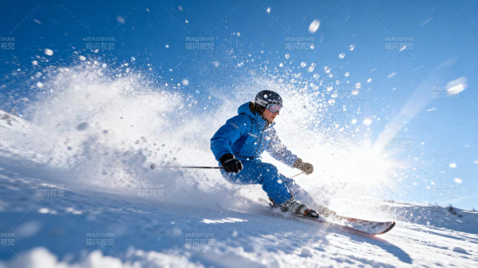 雪地疾驰 尽享滑雪快感图片