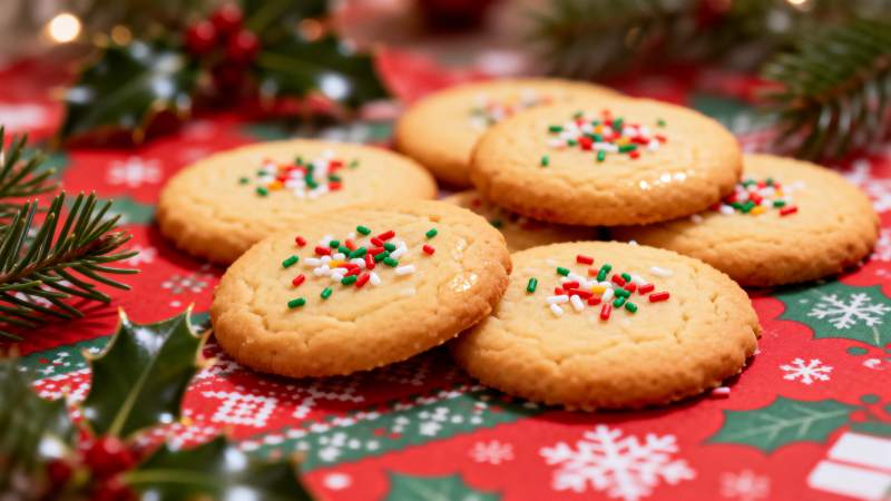 圣诞糖霜饼干图片
