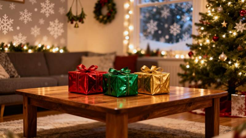 圣诞温馨客厅图片