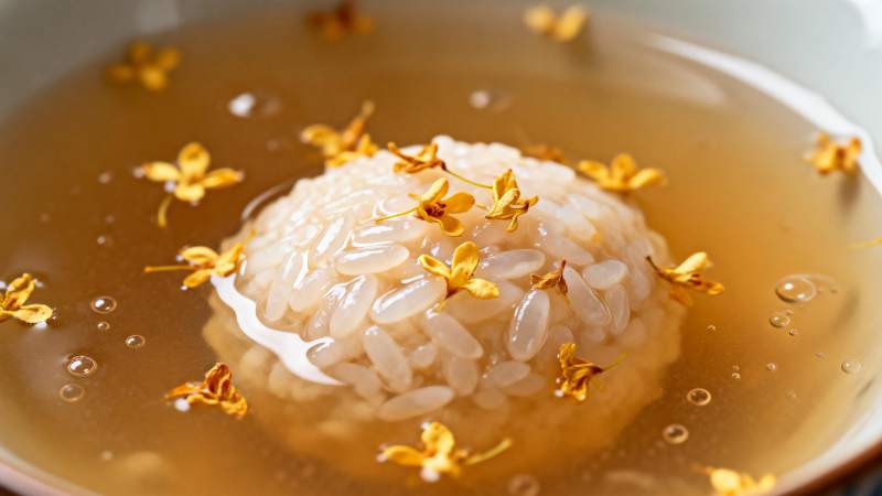 桂花糯米酒图片