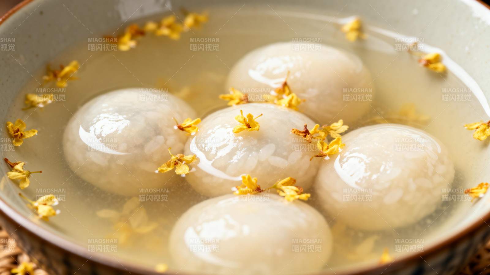 桂花汤圆图片