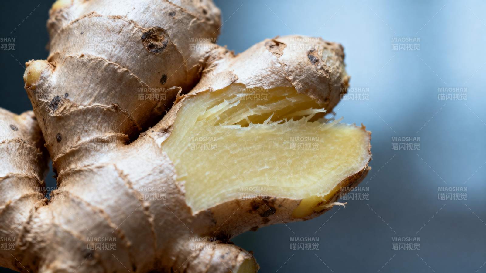 新鲜生姜特写图片