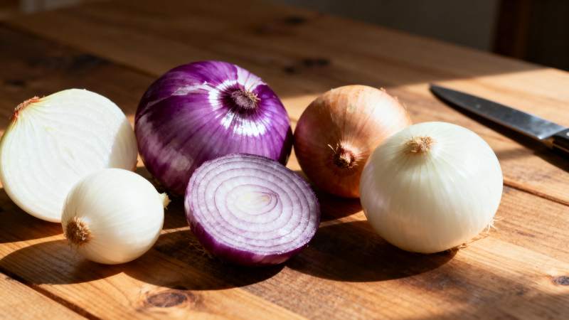 洋葱种类展示图片