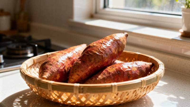 烤红薯 香甜诱人图片