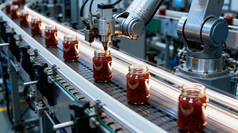 自动化生产线灌装图片