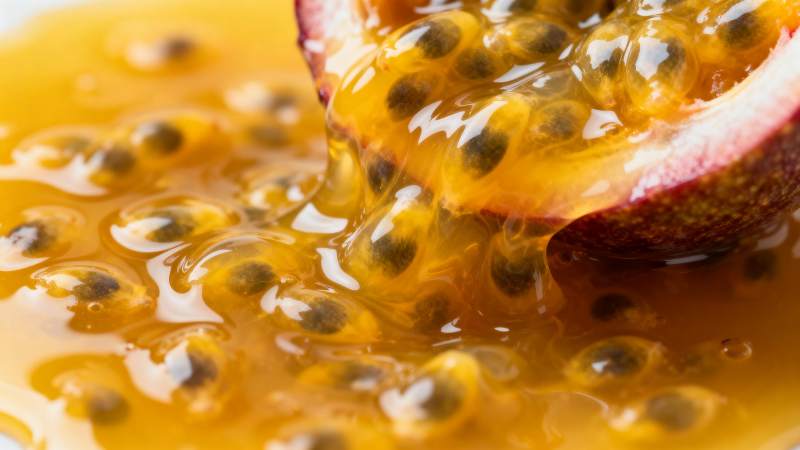 百香果特写图片