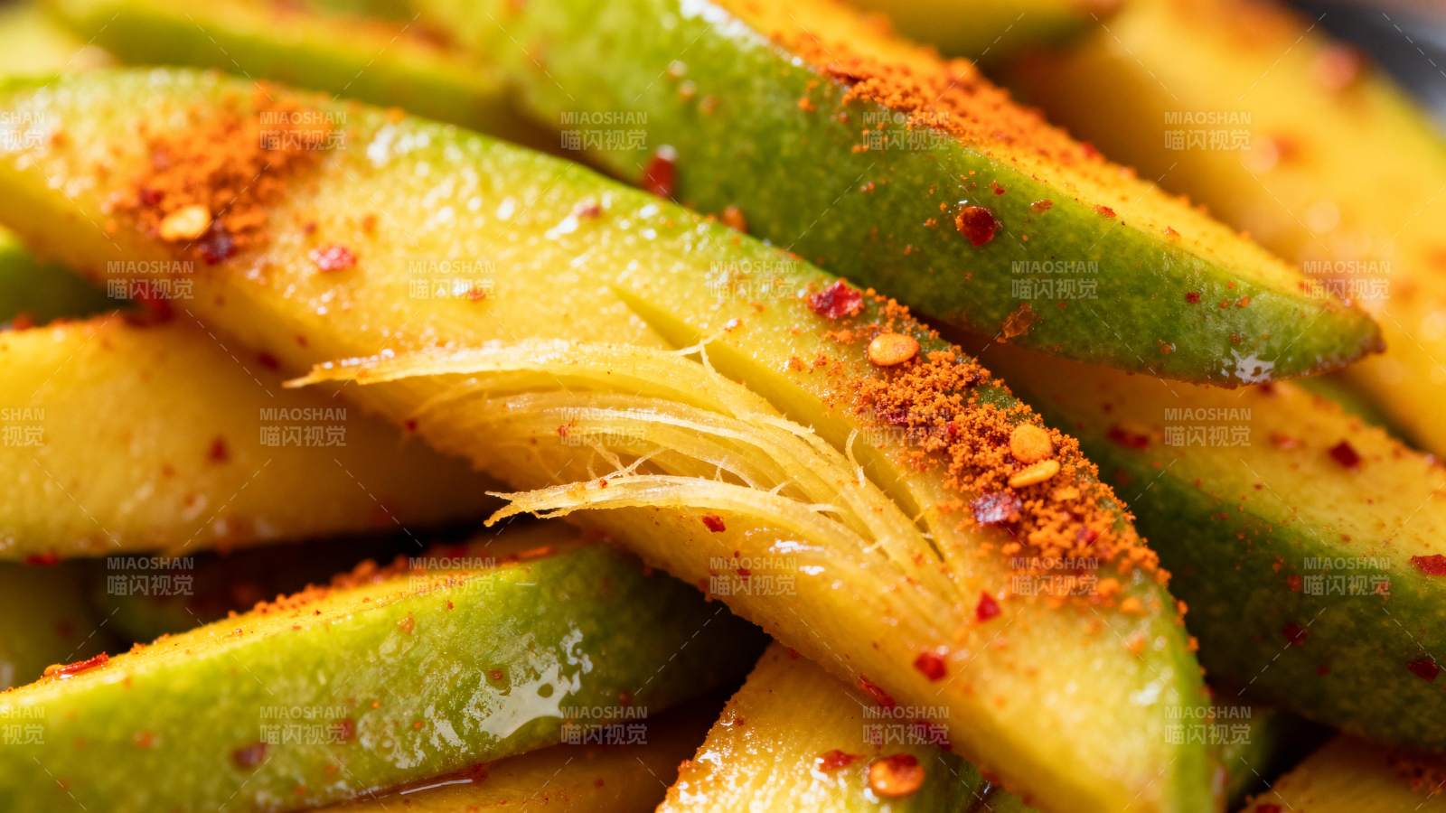 香辣芒果片图片