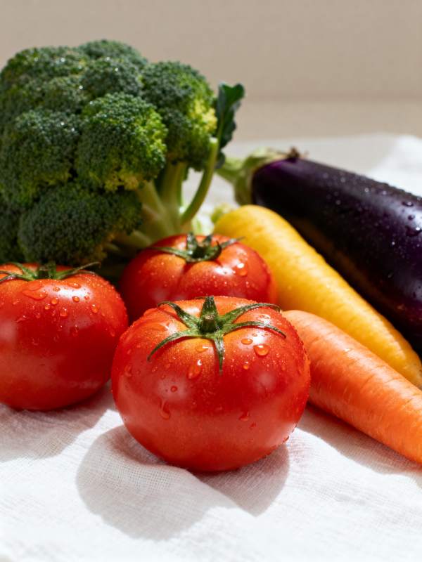 新鲜蔬菜拼盘图片