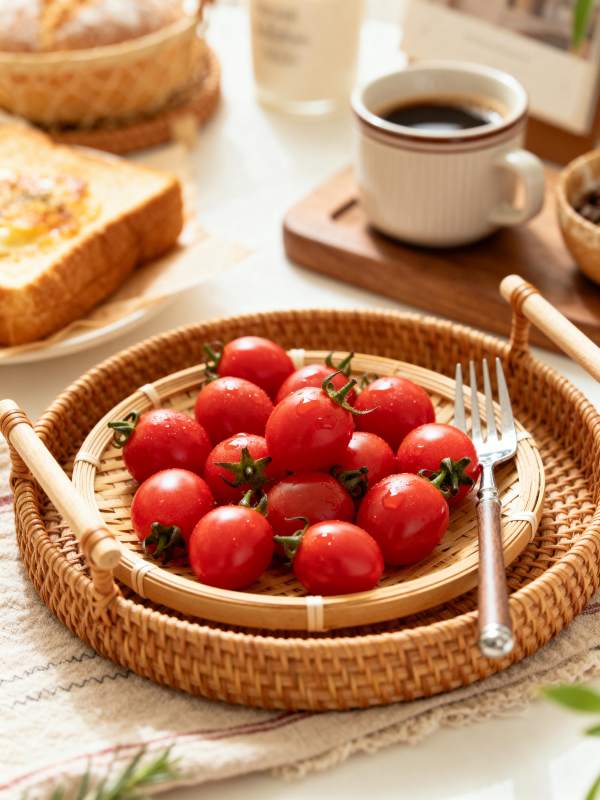 新鲜樱桃番茄早餐图片