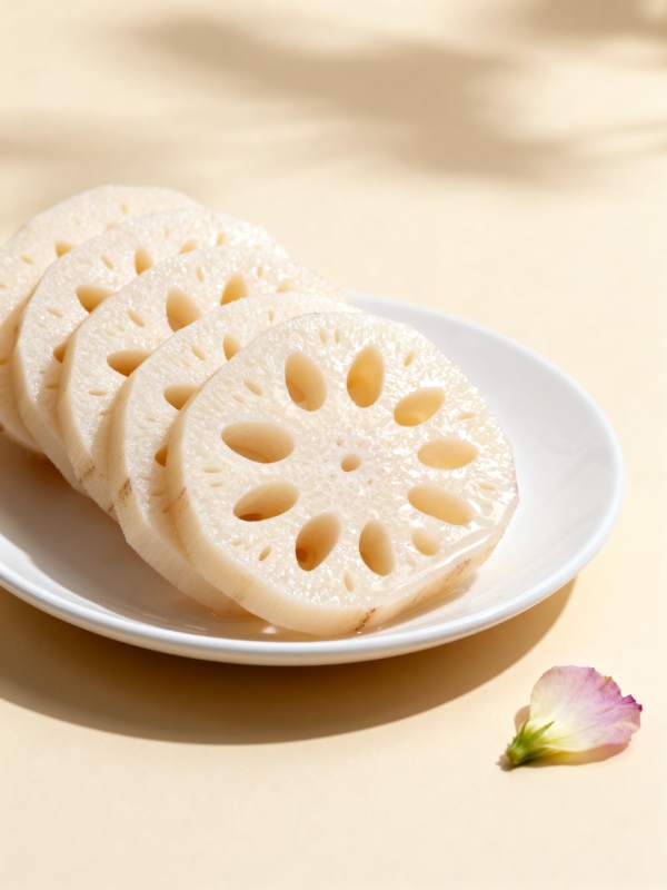 莲藕切片 清新自然图片