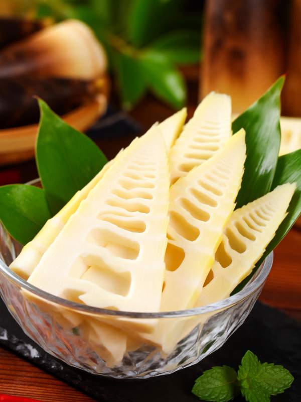 新鲜竹笋片图片