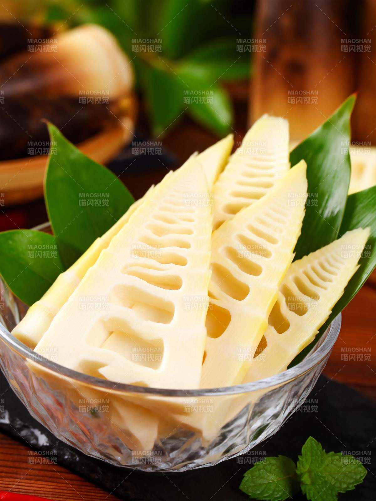 新鲜竹笋片图片