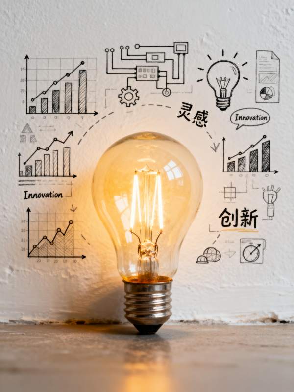 灵感点亮创新图片